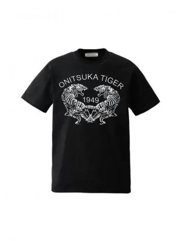 Graphic Short Sleeve T-Shirt Black - ONITSUKA TIGER - BALAAN 2