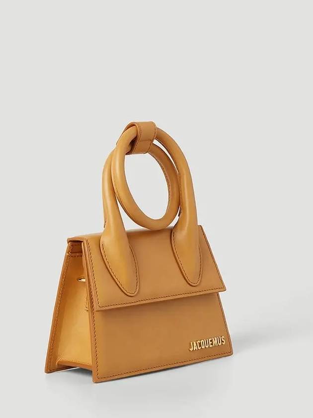 Jacquemus Chiquito Le Chiquito Nord Strap Leather Moyen Tote Bag Beige - JACQUEMUS - BALAAN 2