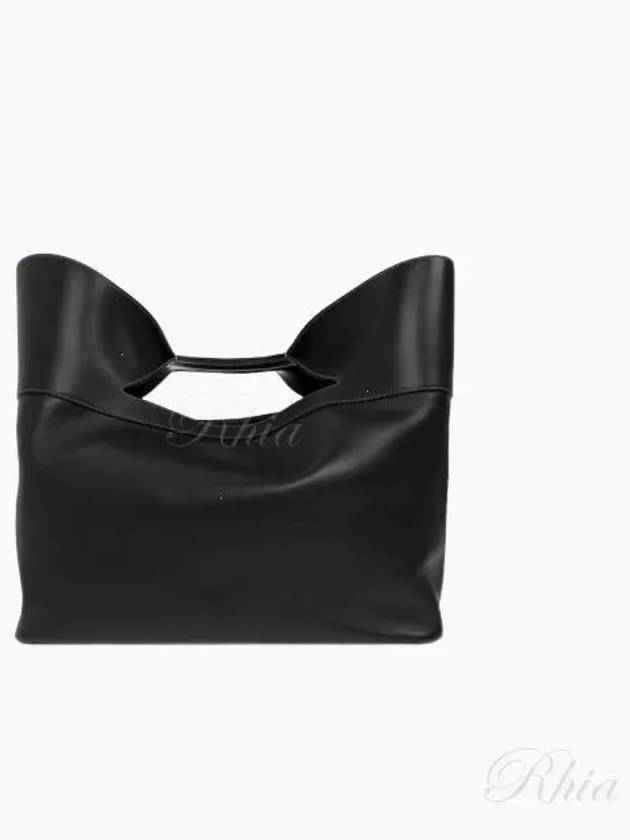 The Bow Large Tote Bag Black - ALEXANDER MCQUEEN - BALAAN 2