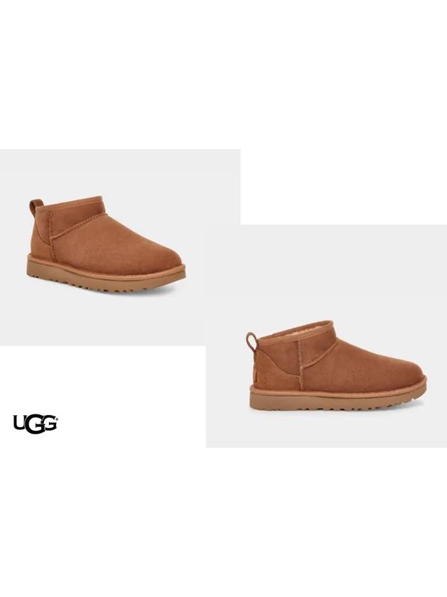 Women's Classic Ultra Mini Winter Boots Chestnut - UGG - BALAAN 5