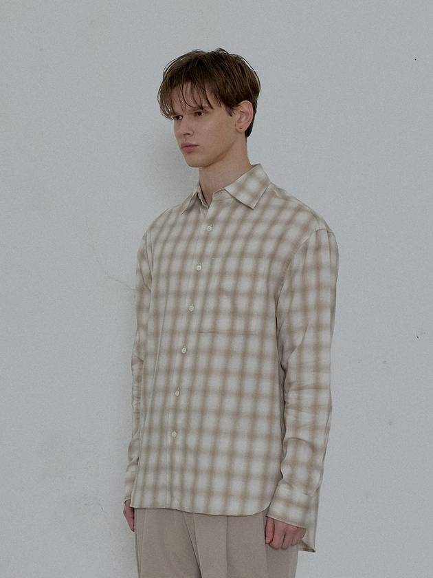 Men's Kuwamura Check Long Sleeve Shirt - FILLCHIC - BALAAN 3