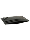 Saffiano Leather Card Holder Black - PRADA - BALAAN 4