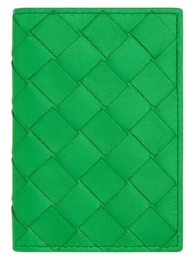 Intrecciato Card Wallet Green - BOTTEGA VENETA - BALAAN 9