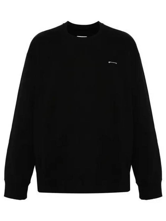 MM6 Margiela pin detail sweatshirt black SH0GU0006S25537900 - MAISON MARGIELA - BALAAN 2