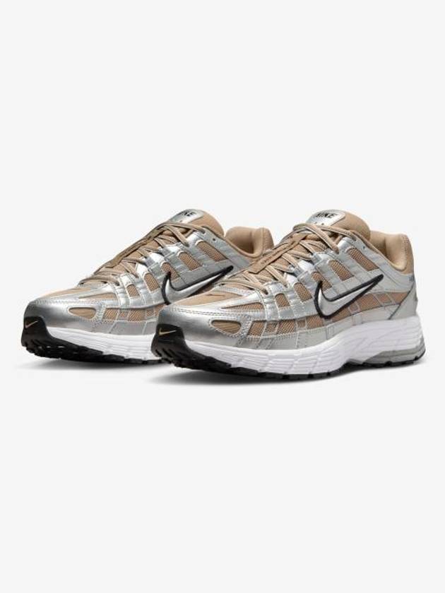 P 6000 Low-Top Sneakers Anthracite Khaki - NIKE - BALAAN 5