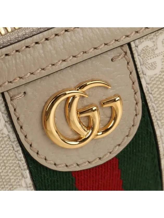 Ophidia GG Mini Top Canvas Tote Bag Beige - GUCCI - BALAAN 7