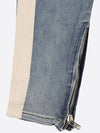 Skinny zipper point casual jeans AJN177 - IKALOOOK - BALAAN 7