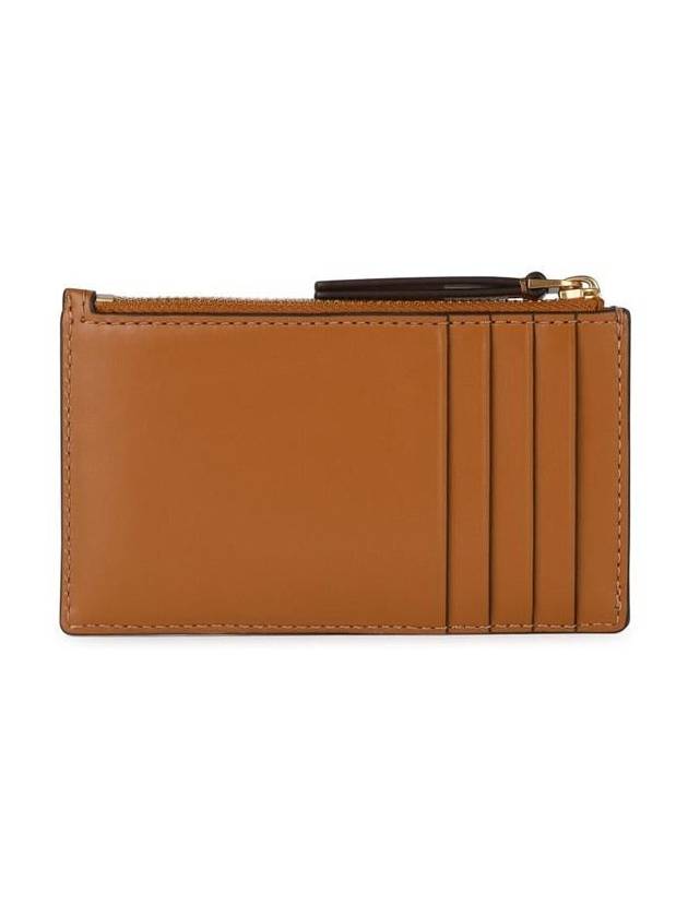 Tory Burch 'Kira' Brown Leather Wallet - TORY BURCH - BALAAN 3