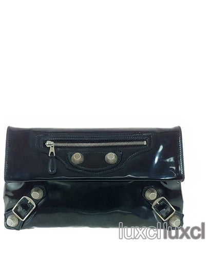 Motor Giant Enamel Vintage Clutch Bag - BALENCIAGA - BALAAN 2