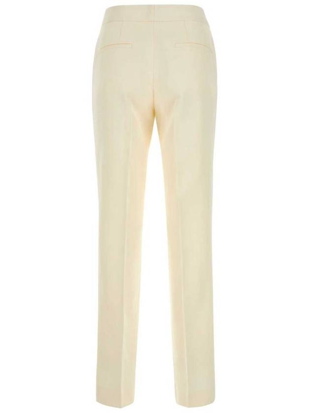 Straight Pants J01KA0137J65005 105 White - JIL SANDER - BALAAN 3