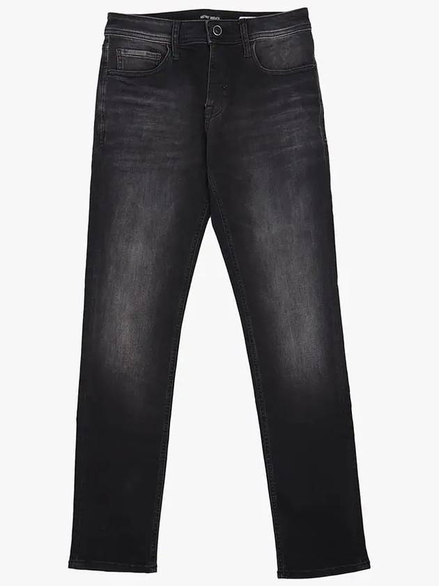 Span Tapered Black Jeans JN145 - IKALOOOK - BALAAN 1