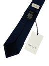 Tiger Tie Dark Navy - GUCCI - BALAAN 9