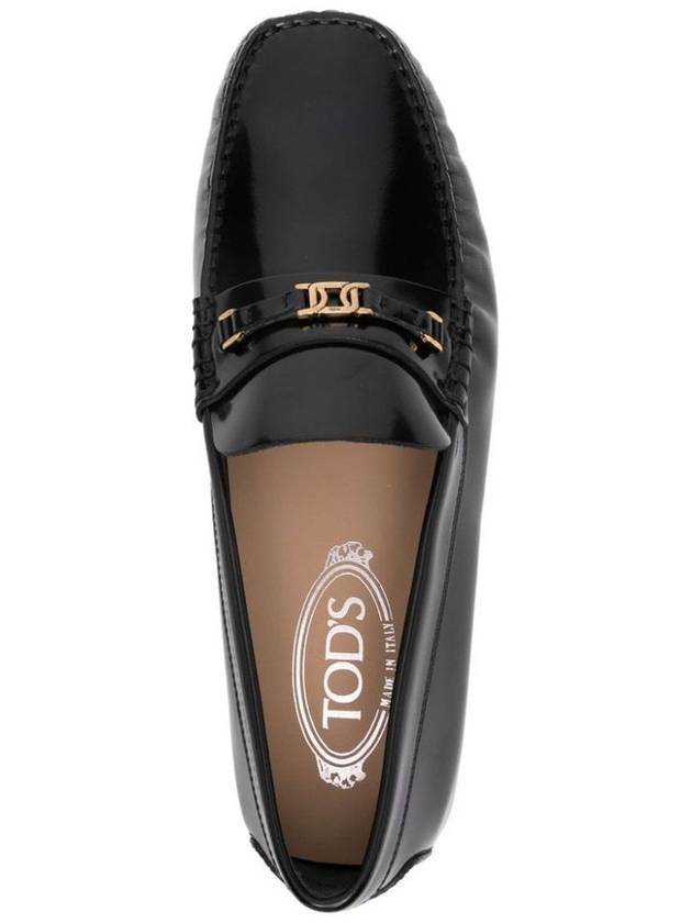 Tod'S 'Kate' Black Leather Loafers - TOD'S - BALAAN 3