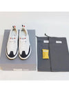 Fine Kid Suede Tech Runner Sneaker Navy - THOM BROWNE - BALAAN 7