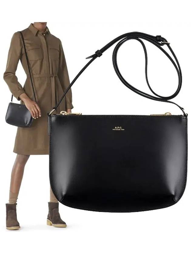 Sarah Cross Bag Black - A.P.C. - BALAAN 2