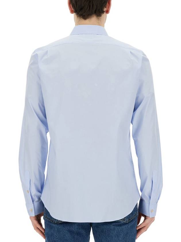 PS by Long Sleeve Shirt M2R 610PZ M21874 40 AZURE - PAUL SMITH - BALAAN 4