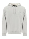 Item H Small Logo Cotton Hoodie Grey - A.P.C. - BALAAN 2