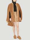 Max Mara Ottavia Camel Wool Mini Skirt Camel - MAX MARA - BALAAN 2