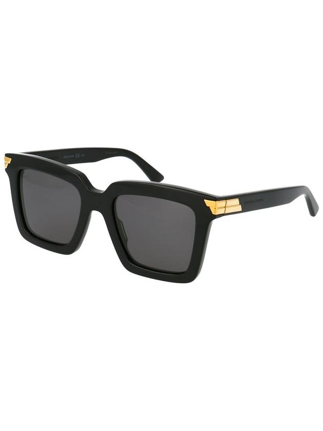 Square Sunglasses Black - BOTTEGA VENETA - BALAAN 3