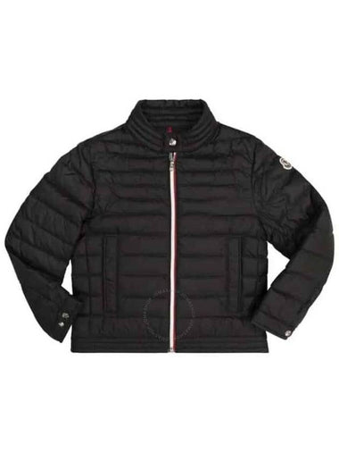 Moncler Boys Logo Patch Zip Up Down Jacket Size 6 - MONCLER - BALAAN 1