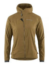 Women's Nal Hooded Windbreaker Olive - KLATTERMUSEN - BALAAN 2