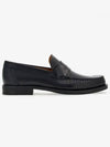 Signature Logo Loafers Black - SALVATORE FERRAGAMO - BALAAN 2