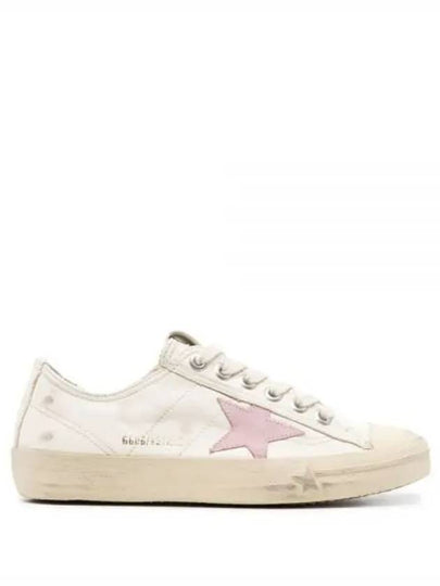 V-Star Leather Low Top Sneakers Beige - GOLDEN GOOSE - BALAAN 2