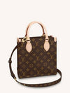 Sac Plat BB Monogram Tote Bag Brown - LOUIS VUITTON - BALAAN 6