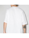 Rainbow Logo Print Short Sleeve T-Shirt White - VETEMENTS - BALAAN 5