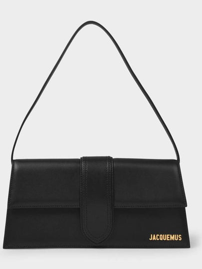 Le Bambino Long Flap Shoulder Bag Black - JACQUEMUS - BALAAN 2