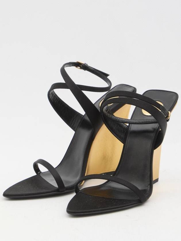 Salomé Wedge Sandals - SAINT LAURENT - BALAAN 2