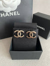 CC logo earrings crystal earrings gold ABB798 - CHANEL - BALAAN 1