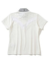 Short Sleeve T Shirt MLW4BAA080001 White - MARK & LONA - BALAAN 2