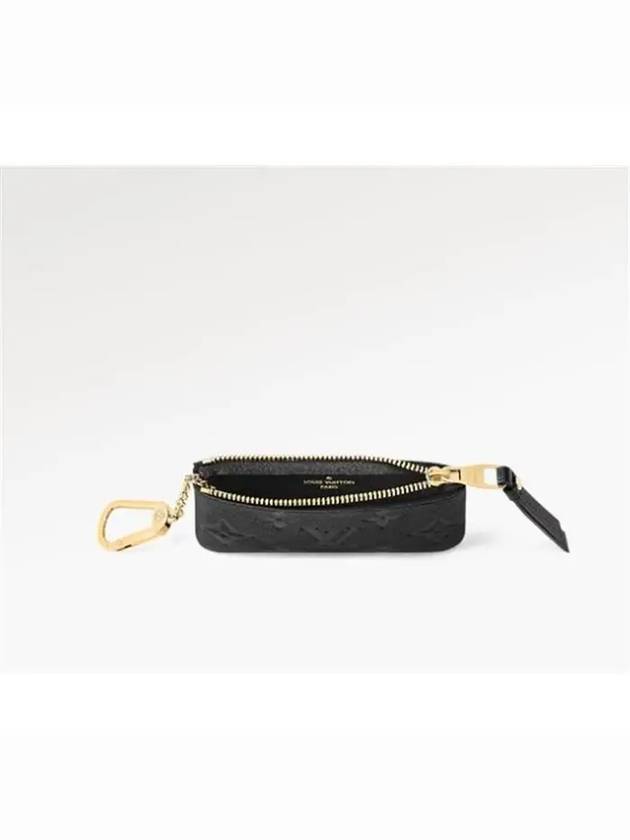 Monogram Empreinte Key Pouch Black - LOUIS VUITTON - BALAAN 5