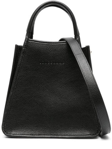 Le Flonne Small Tote Bag Black - LONGCHAMP - BALAAN 1