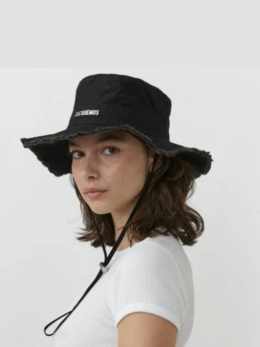 Le Bob Artichaut Bucket Hat Black - JACQUEMUS - BALAAN 2