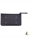 Stitch Zipper Card Wallet Black - MAISON MARGIELA - BALAAN 2