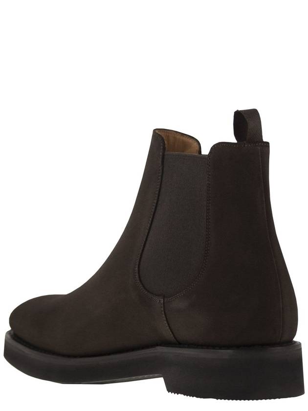 Men's Round Toe Chelsea Boots Marrone - CHURCH'S - BALAAN 4