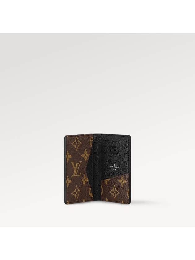 Pocket Organizer Macassar Card Wallet Brown - LOUIS VUITTON - BALAAN 4