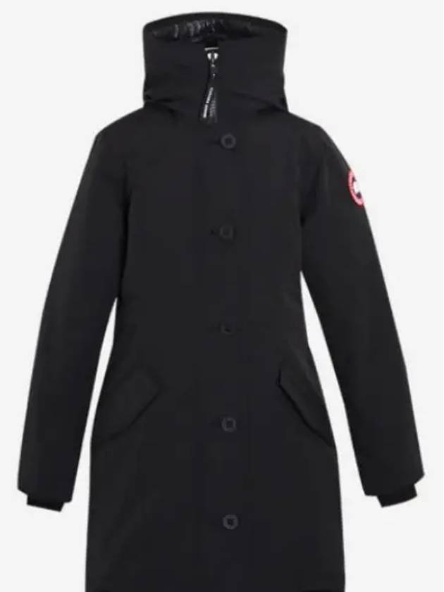 Rossclair Hooded Padding Black - CANADA GOOSE - BALAAN 2