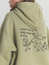 Cannon Bear Embroidered Hoodie Khaki - CPGN STUDIO - BALAAN 2