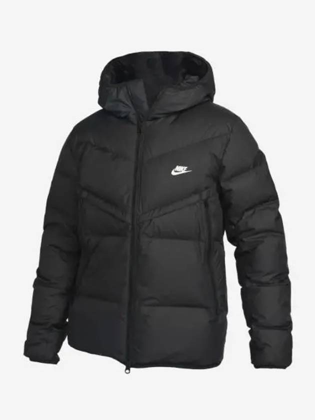 Nike NSW Storm Fit Windrunner Hoodie Jacket Black - NIKE - BALAAN 1