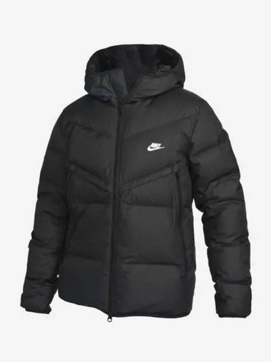 Nike NSW Storm Fit Windrunner Hoodie Jacket Black - NIKE - BALAAN 1