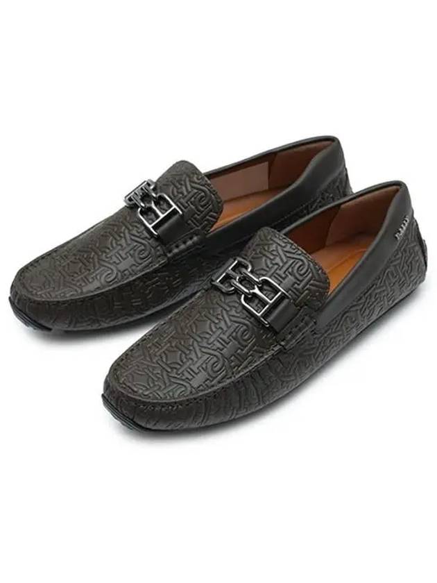 Men's Leather Loafers Black 60030326058 F561 - BALLY - BALAAN 3