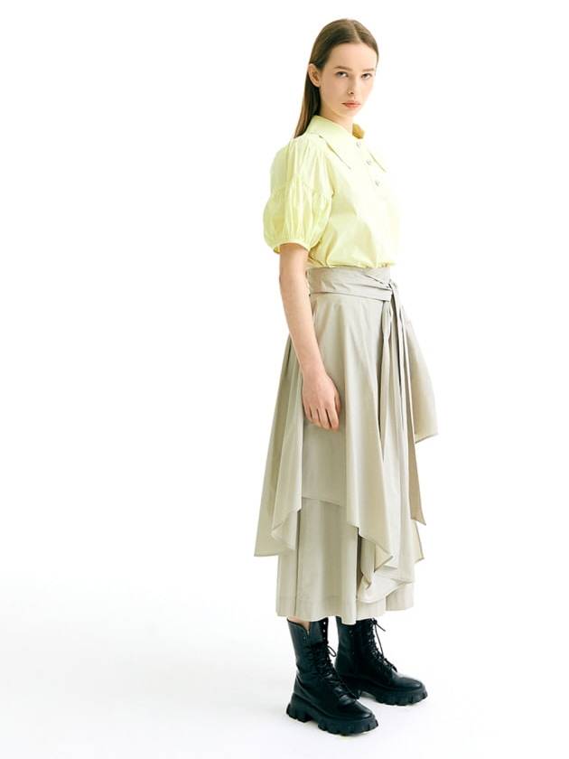 TAF SKIRT Tarp Skirt Beige - TIBAEG - BALAAN 3