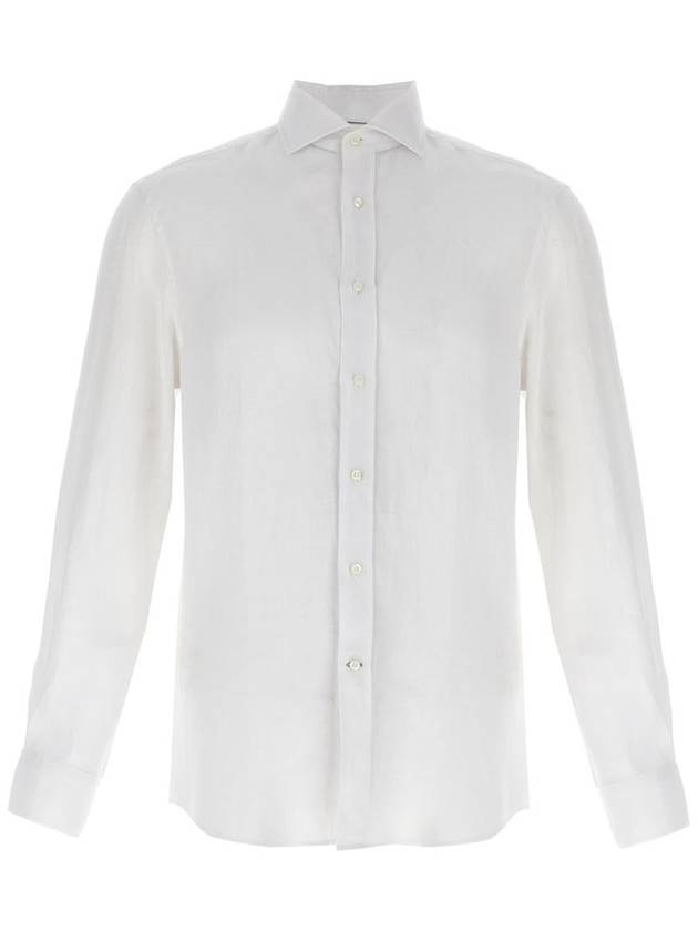 Brunello Cucinelli Linen Shirt - BRUNELLO CUCINELLI - BALAAN 1