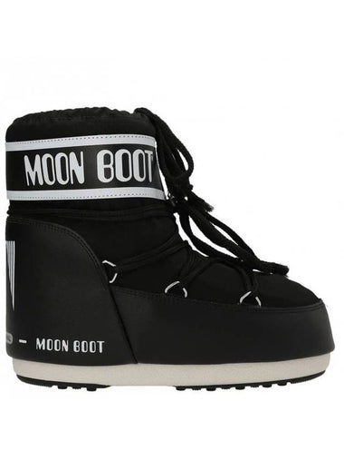 Icon Nylon Middle Boots Black - MOON BOOT - BALAAN 1