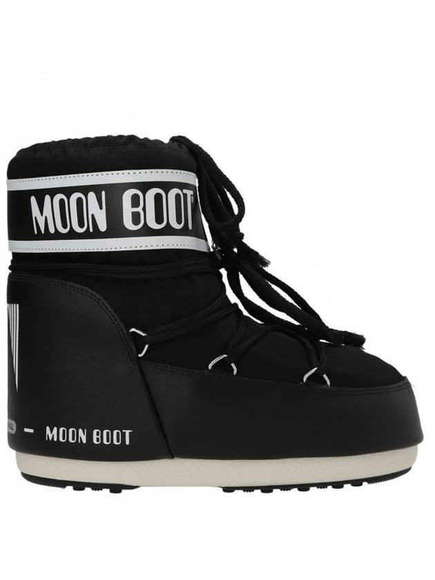 Icon Low Nylon Winter Boots Black - MOON BOOT - BALAAN 1