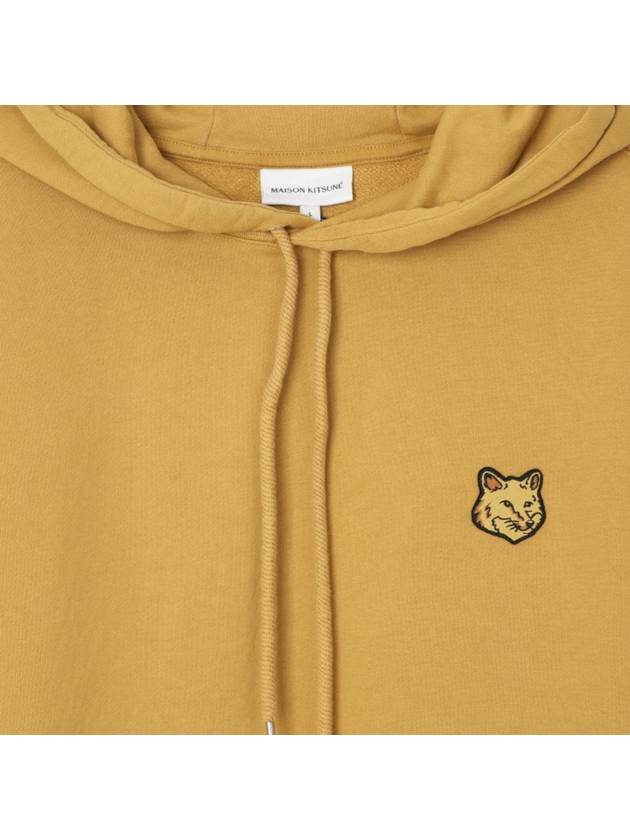 Bold Fox Head Patch Oversize Hoodie Yellow - MAISON KITSUNE - BALAAN 4