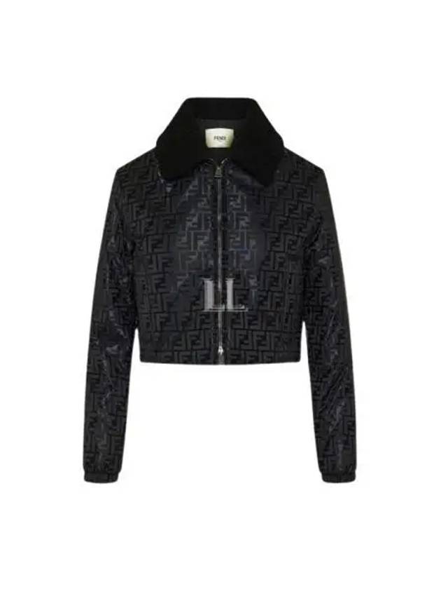 Ski FF Nylon Jacket Black - FENDI - BALAAN 2